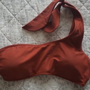 A&F One Shoulder Bikini Top